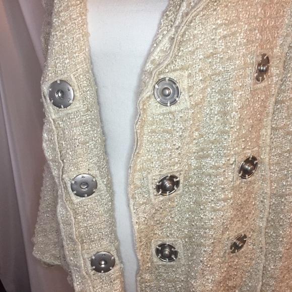 Women’s CAbi Jacket Cardigan BIG Snaps Size Small - Picture 5 of 6